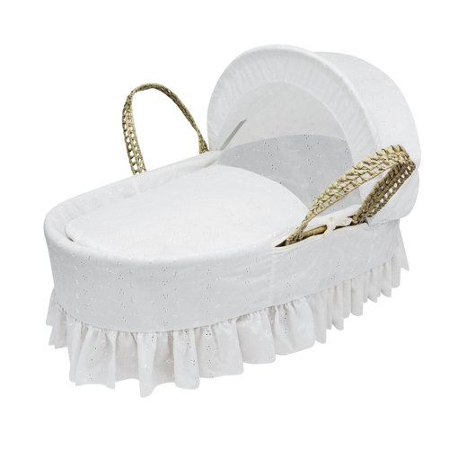 Harriet Bee Burt Moses Basket with Bedding & Reviews Wayfair.co.uk